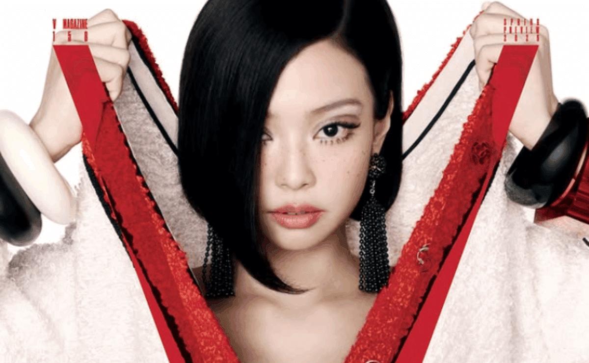 Jennie from BLACKPINK. Photo from vmagazine/Instagram