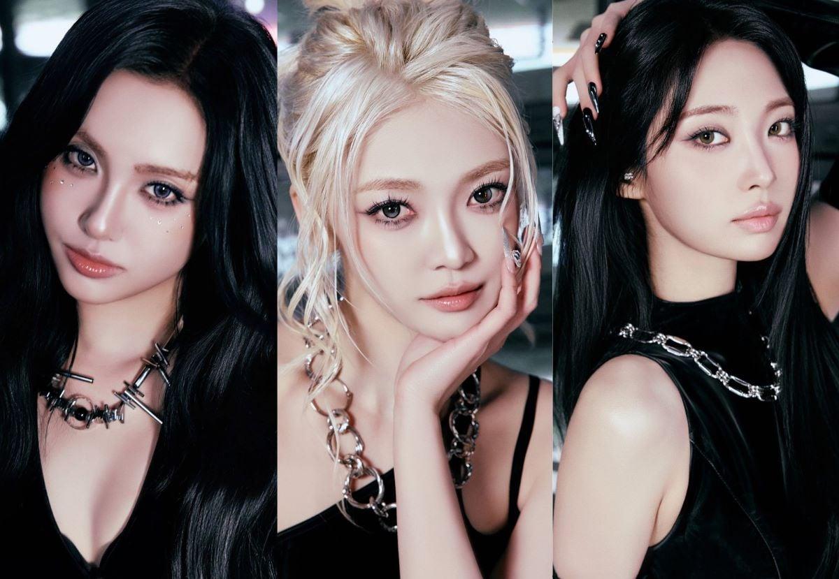 EVERGLOW concept photo for 4th mini album CODE, 2026 Photo: Chxxta Company