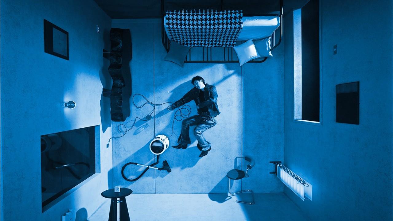 WOODZ Archive 1 concept photo overhead blue-toned shot