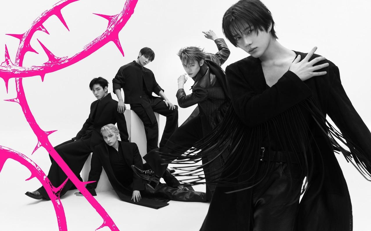 TXT 7TH YEAR: A Moment of Stillness in the Thorns THORN concept photo