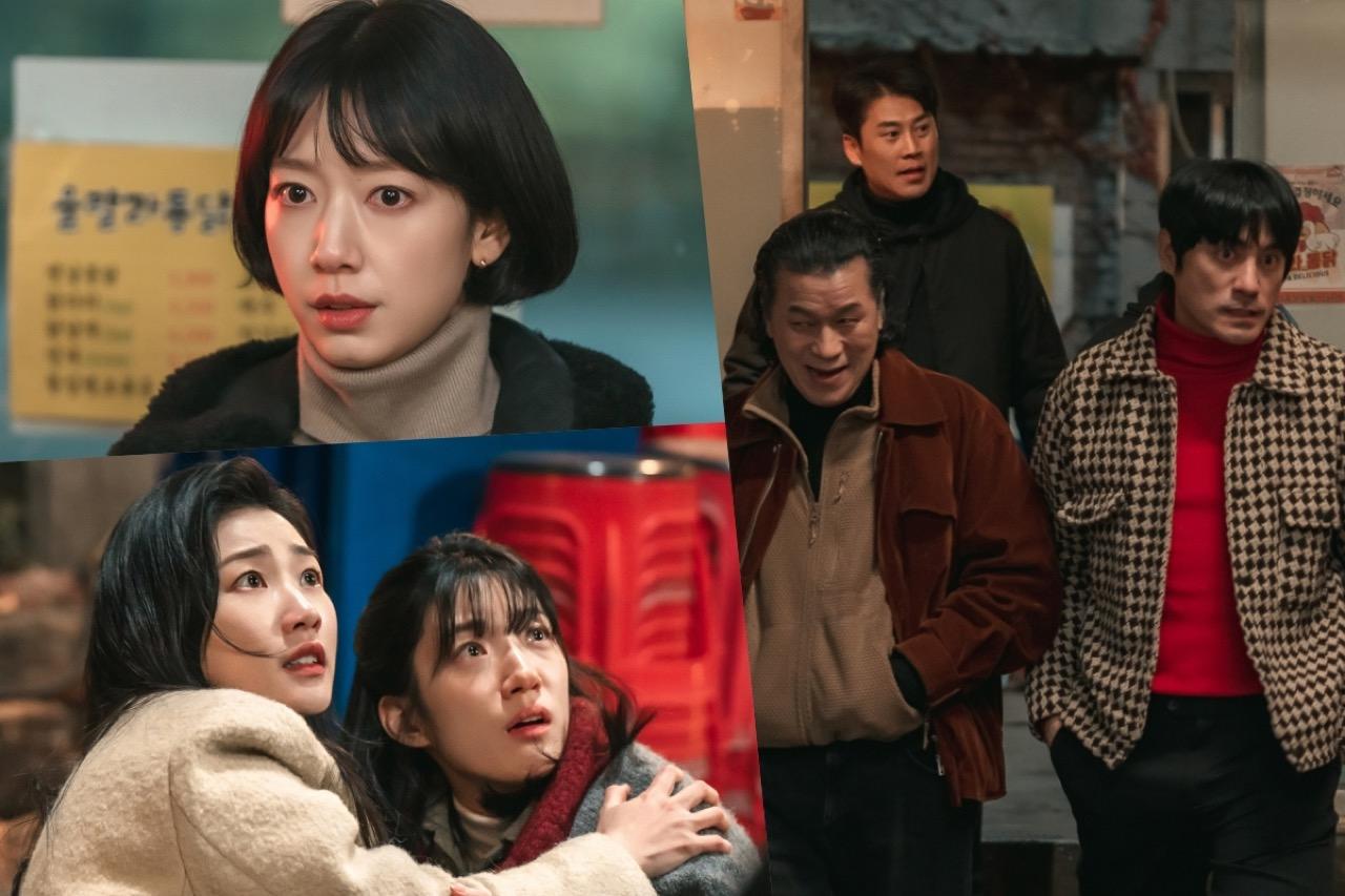 Park Shin-hye in a tense scene from Undercover Miss Hong, tvN 2026