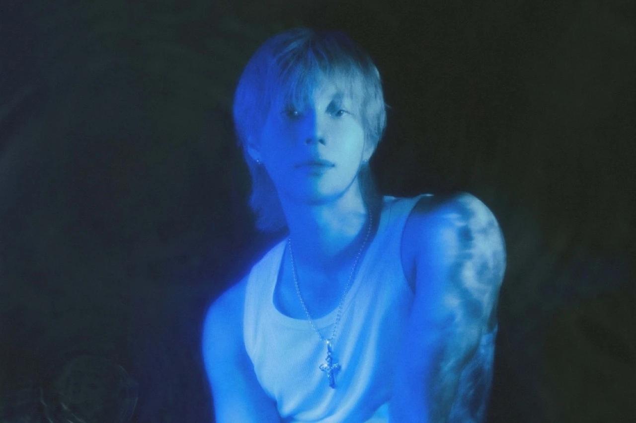 Taemin, SHINee member and solo artist, in a promotional photo ahead of his Galaxy Corporation signing