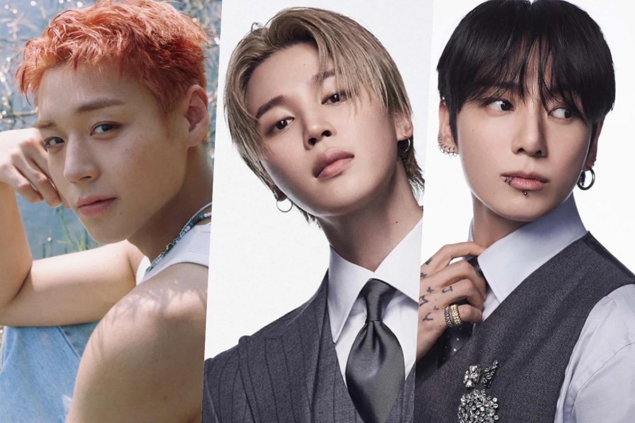 Park Ji Hoon centered in a three-idol ranking collage tied to April 2026 boy group brand reputation coverage