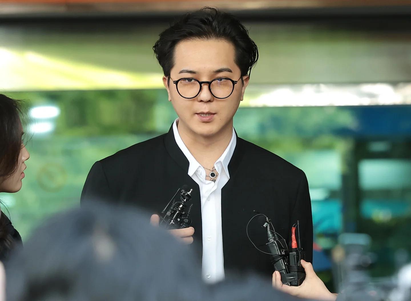 Song Min-ho faces 18-month prison request after admitting charges.