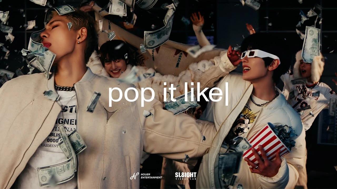 NOUERA performing in the official POP IT LIKE music video Video still: Nouer Entertainment / SL8IGHT Visual Lab