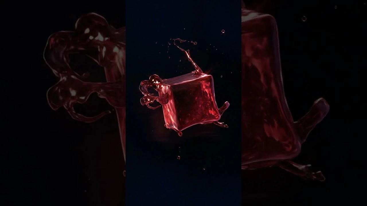 Abstract red teaser image for ATEEZ GOLDEN HOUR : Part.5 from the official Question yourself clip